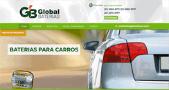 Desktop Screenshot of globalbaterias.com.br
